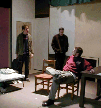 'Frugal Comforts' rehearsal