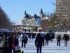 Skaters on the north end of the Rideau Canal