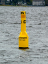 C Mark racing buoy