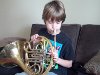 Julian with French Horn 2013