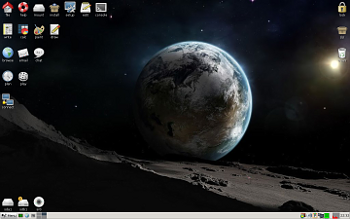 Puppy Linux 5.4 desktop