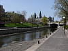 Rideau Canal in a drained state