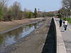 Rideau Canal in a drained state