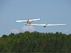 Citabria towplane with Pzl-Bielsko SZD-50-3 Puchacz