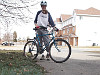 Adam with his Norco Alipne mountain bike