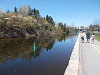 The Rideau Canal, now filled