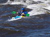 Kayaker in the rapids