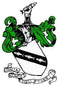 The Sankey coat of arms used by my great grandfather