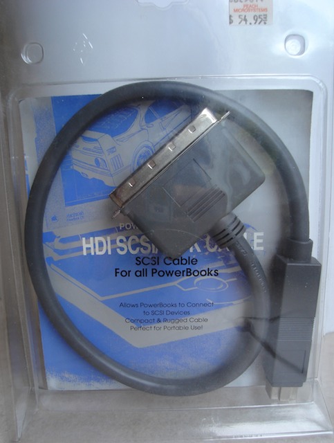 PowerBook HDI SCSI 50pin Adapter