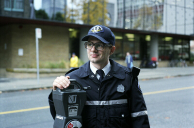 Promo shot of Fred in The Delicate Art of Parking