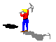 Picture of a little guy working