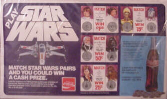 Canadian Coca Cola 'Match Star Wars Pairs' Advertisement