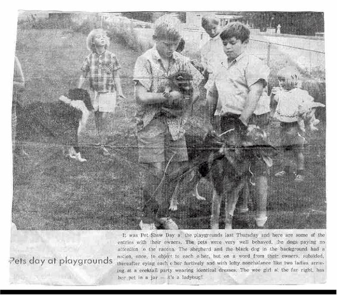 news clipping petday 1969