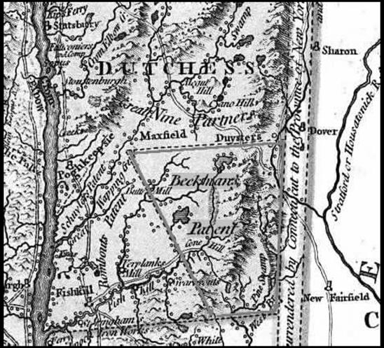 Beekman Patent map