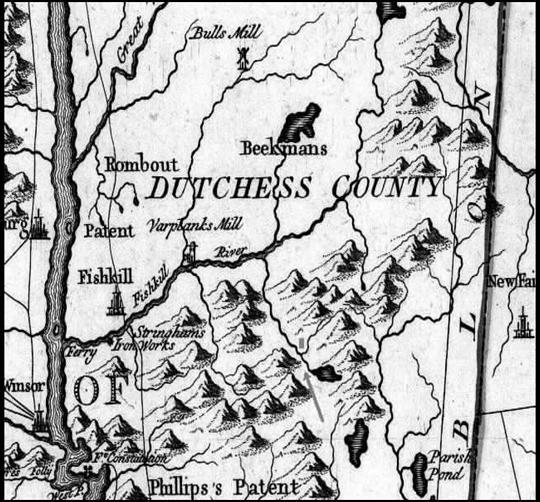 Dutchess County map
