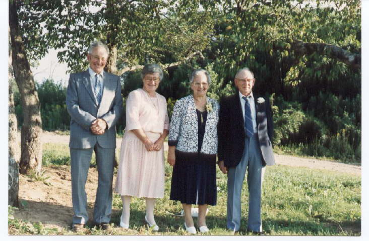 cousins - Anthony & Ethel Parker c.1989