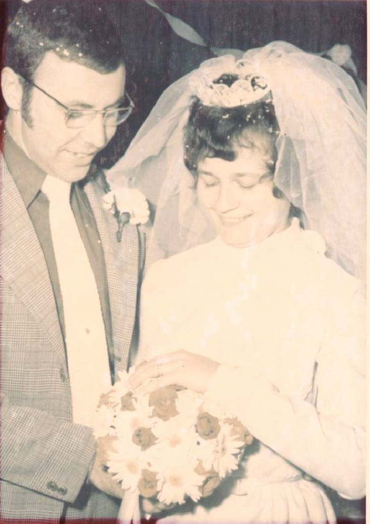 Mike & Myrna Wed c.1980