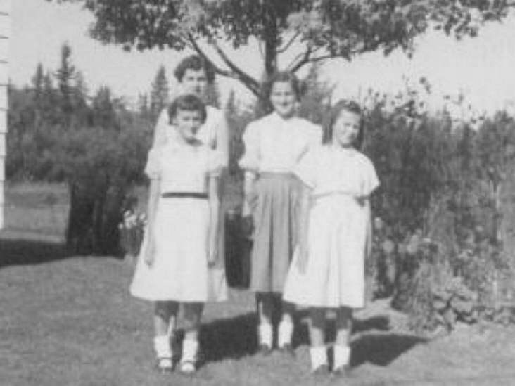 Pat, Marilyn Marita & Myrna c.1956