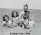 Scribner Clan at Shediac Beach c.1948