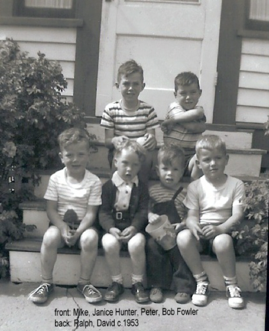 Scribner Boys with Bob Fowler & Jan Hunter c.1953