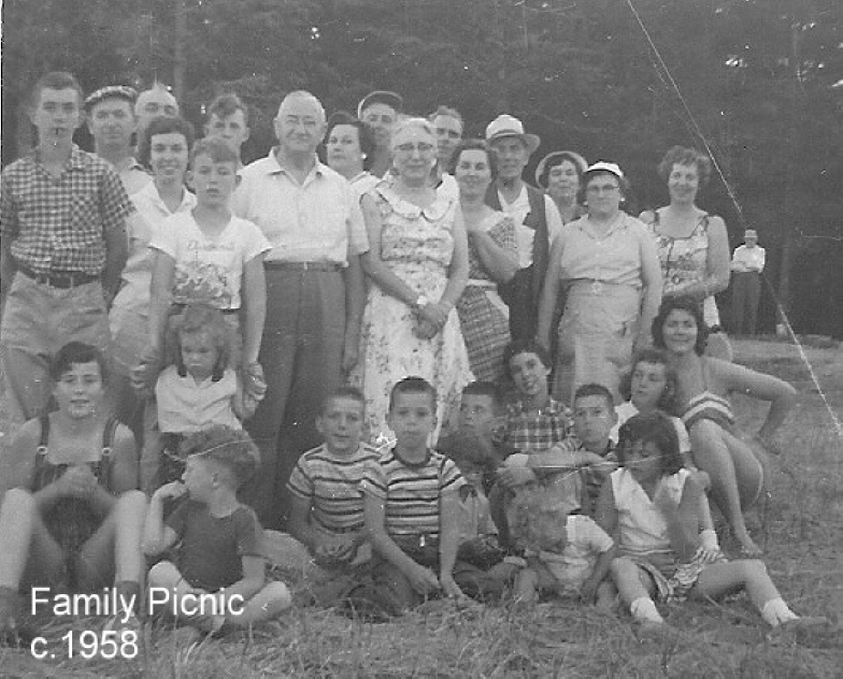 Bursey Family Picnic c.1958