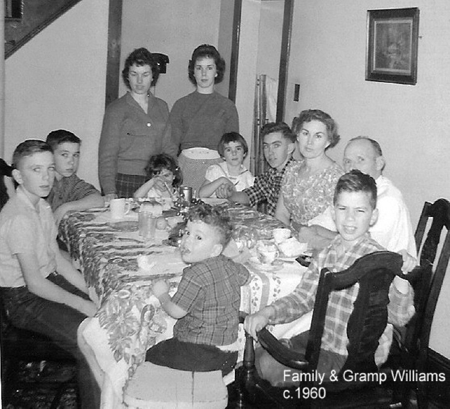 The Scribner Clan & Gramp Williams c.1960