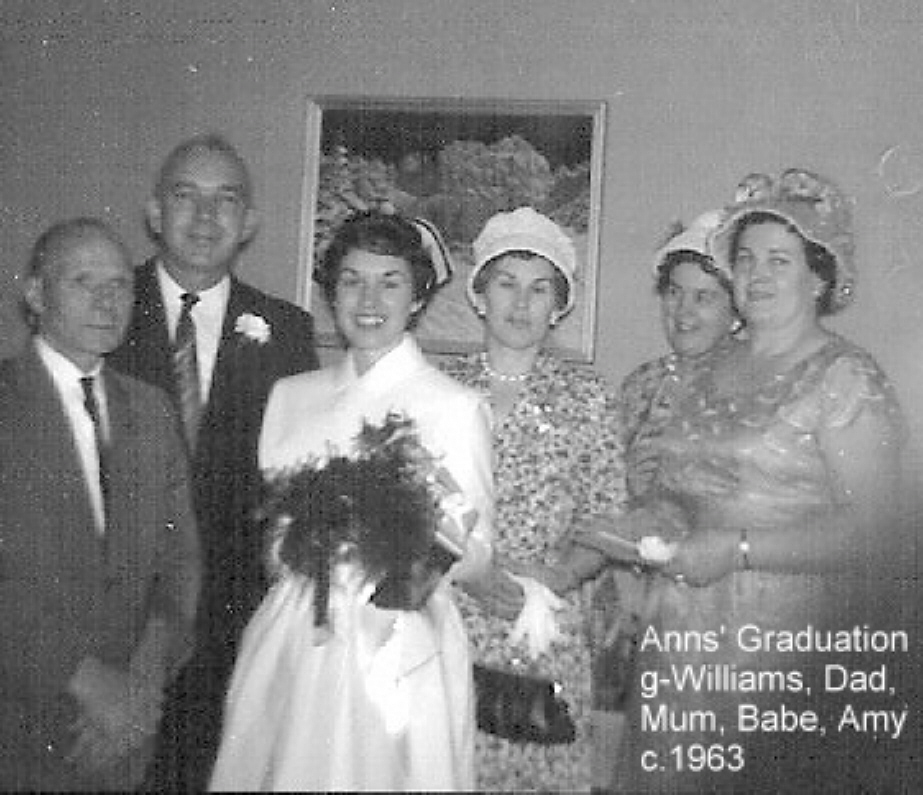 Ann's Graduation c.1963