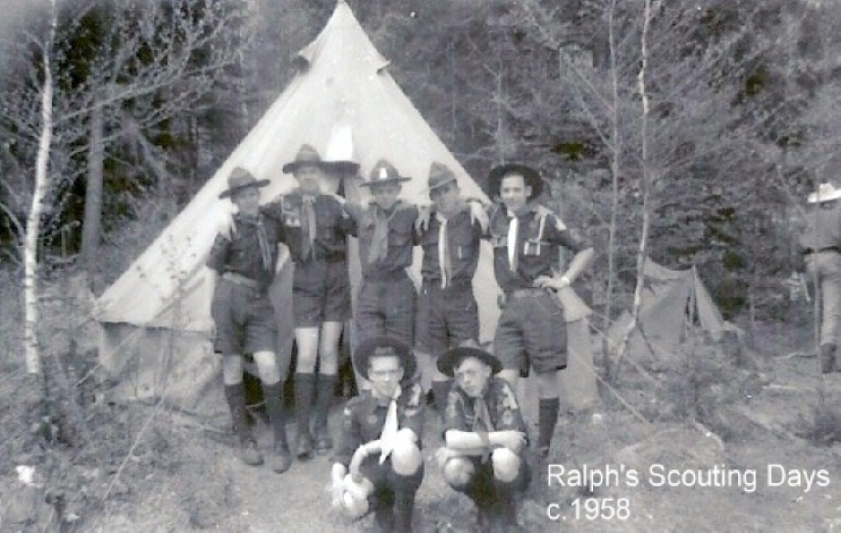 Ralph's Scouting Days c.1958