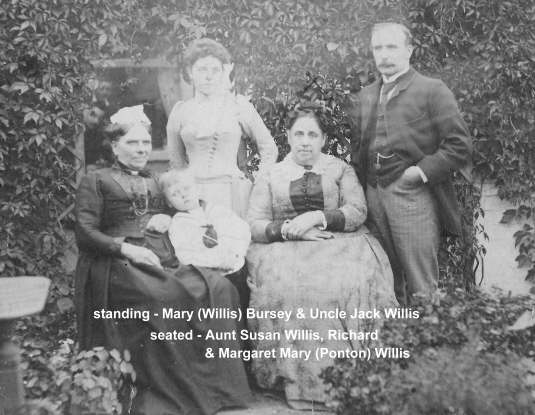 Mary (Willis) Bursey - standing