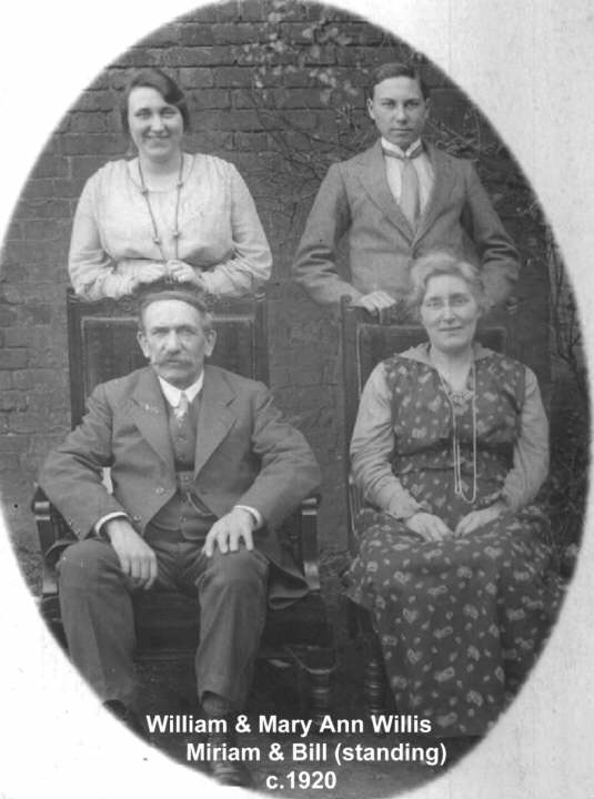 Willis Family back in England c.1920