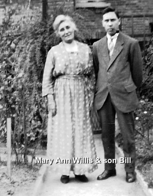 Mary Ann Willis & son Bill