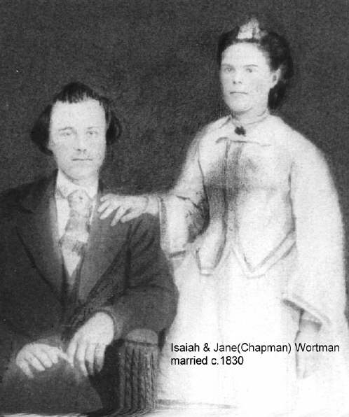 Isiah & Jane(Chapman) Wortman