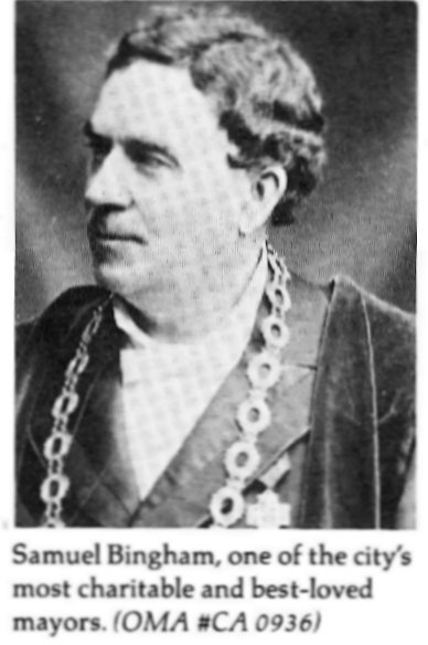 Samuel Bingham, Mayor of Ottawa, Ontario, Canada