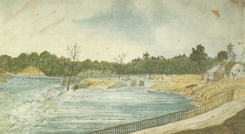Black Rapids, 1830, by Thomas Burrowes