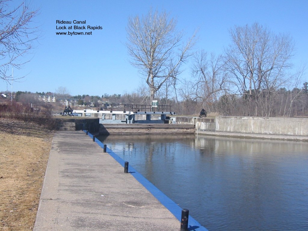 Black Rapids Locks, Rideau River, Ottawa, Canada