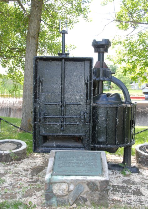 Water Turbine at Clayton, Ontario, Canada (Bellamy Mills)