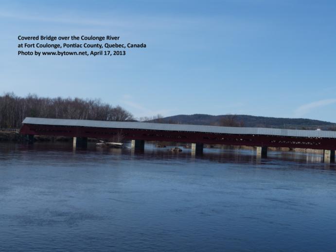 Covered Bridge over the Coulonge River