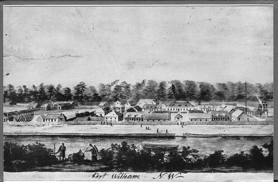 Fort William from book The Pedlars from Quebec