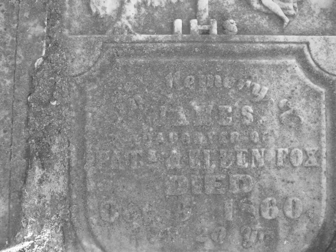 James Fox born c. 1791