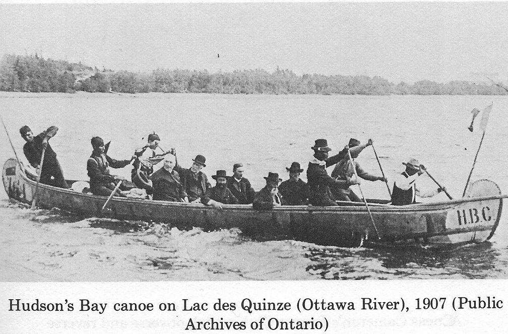 Large Hudson Bay Canoe, 1907
