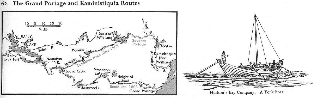 York Boat and Kaministiquia Trade Route