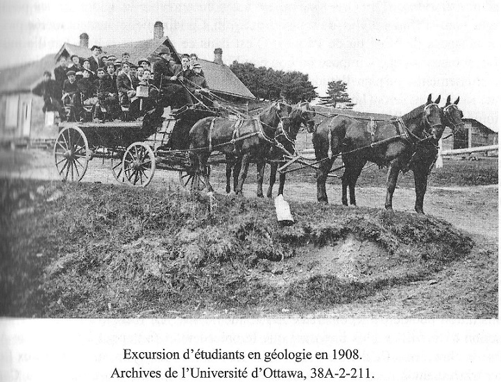 Geology Field Trip, University of Ottawa, 1908