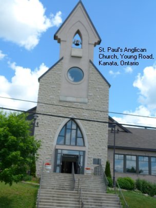 St. Paul's Anglican Church at Hazeldean, (Kanata), Ontario, Canada
