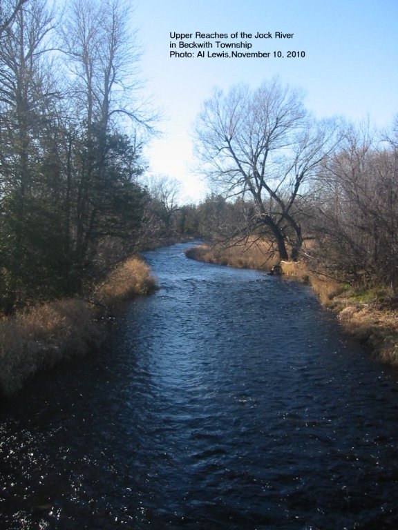 Late Autumn, The Jock River in Beckwith Township