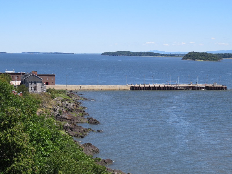 Long Dock at Grosse Isle, Quebec