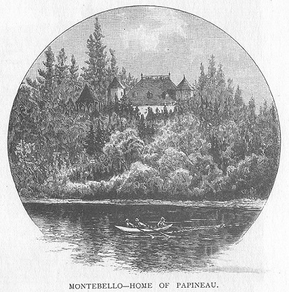 Picture of Montebello - Built by Joseph Papineau
