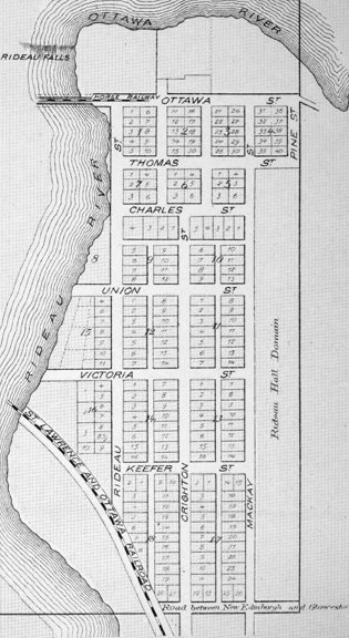 New Edinburgh Village in 1879