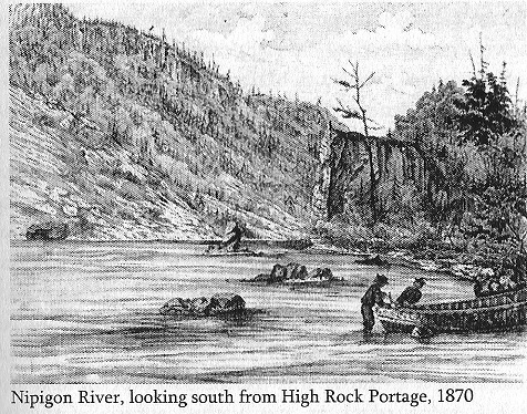 Port Arthur, Nipigon River, 1870