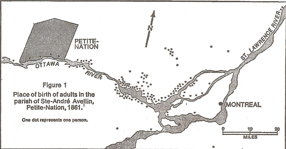 Petite Nation Seigneury, In Migration