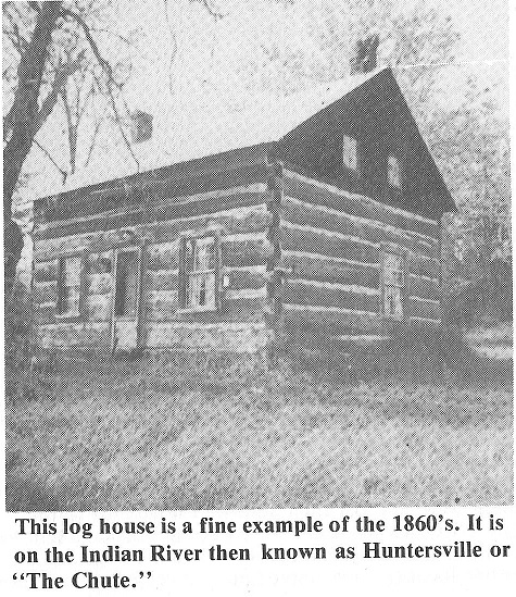 Log House from the 1860's, Ramsay Township, Picture